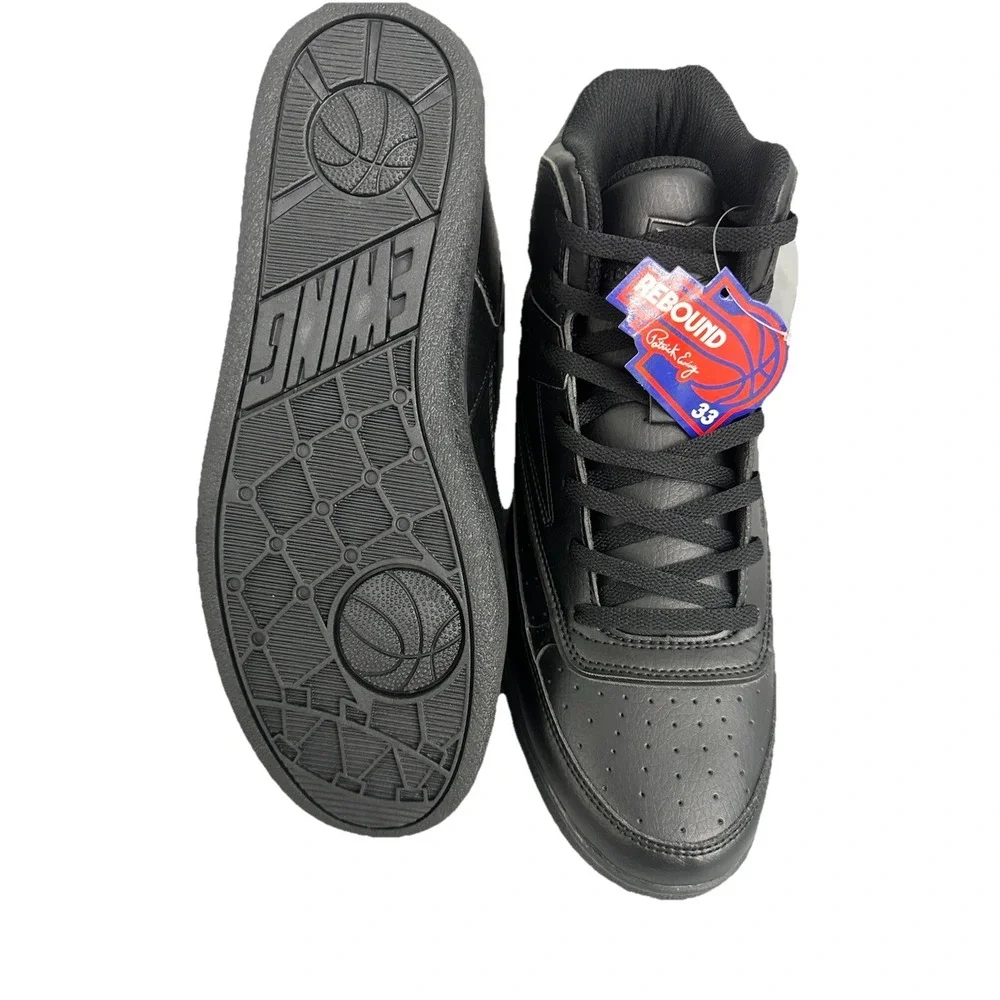 Patrick Ewing Men's BlackSneaker Rebound ORION NON-STRAP 1RBE004-001 Size 10 New